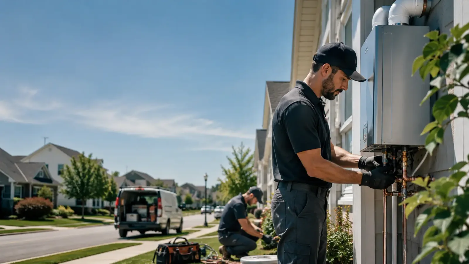 Tankless Water Heater Installation in Mount Pleasant, WI